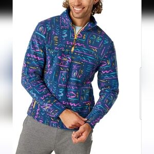 Chubbies Men The Chilly Vibe 1/3 Zip Pullover Xl